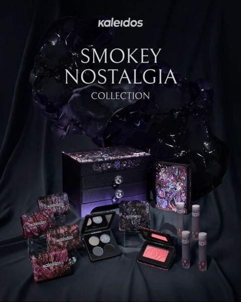  Новая коллекция от Kaleidos Makeup Smokey nostalgia collection 